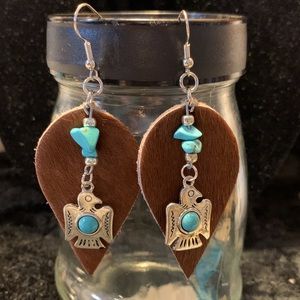Southwestern style handmade earrings